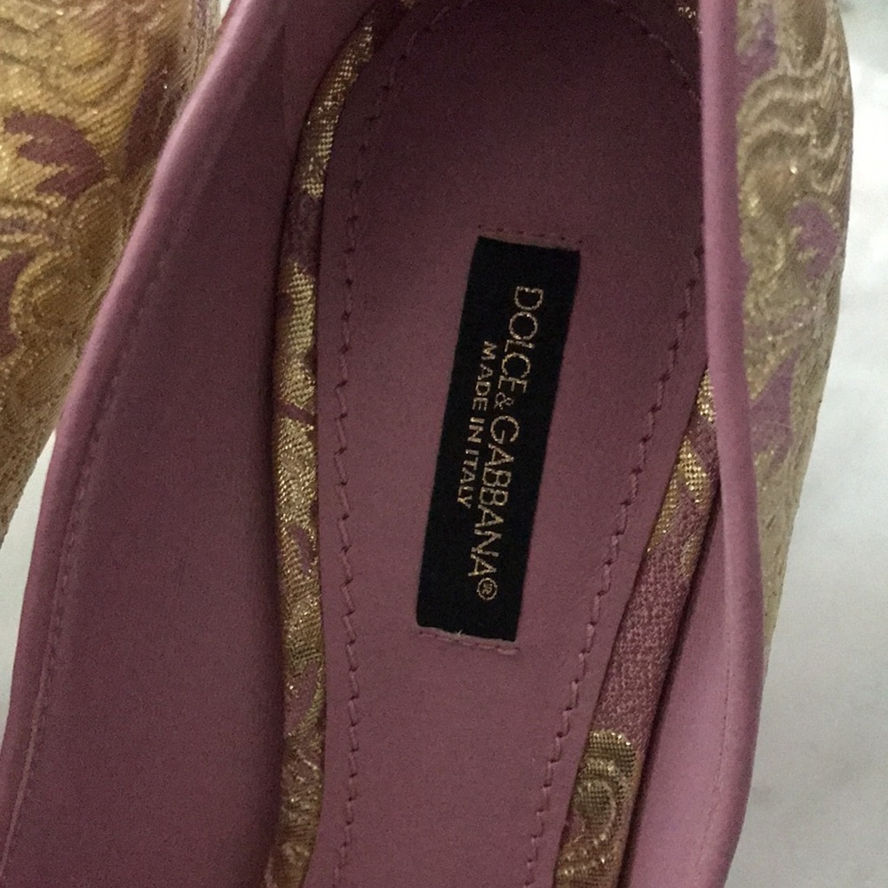 Dolce & Gabbana Purple Heels 37.5 - Picture 3 of 7